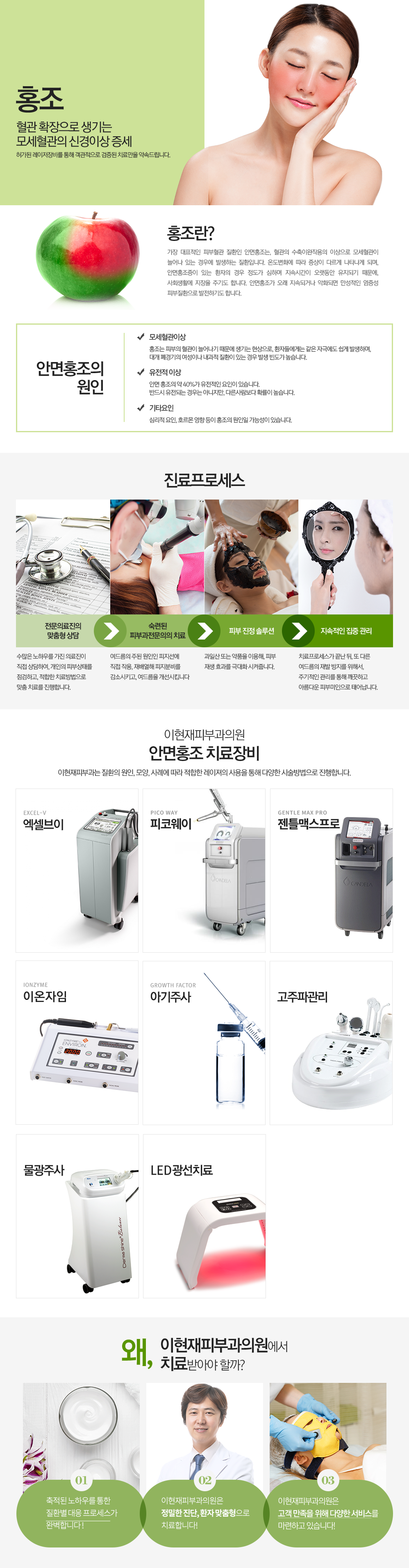 부산 서면 피부과전문의와 함께하는 안면홍조에 원인파악부터 개선, 경과확인까지! 아이온시티 6층 이현재피부과입니다.